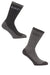Caterpillar Thermo Socks 2 Pair Pack in Black/Grey