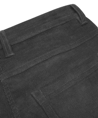 Hoggs of Fife Ceres Ladies stretch cord jeans in smokey grey 