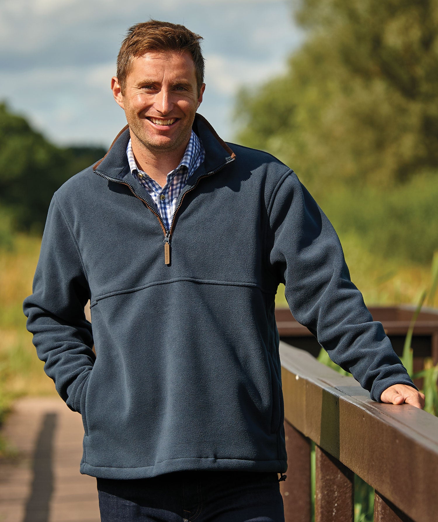 Champion Oban Half Zip Fleece - Hollands Country Clothing  