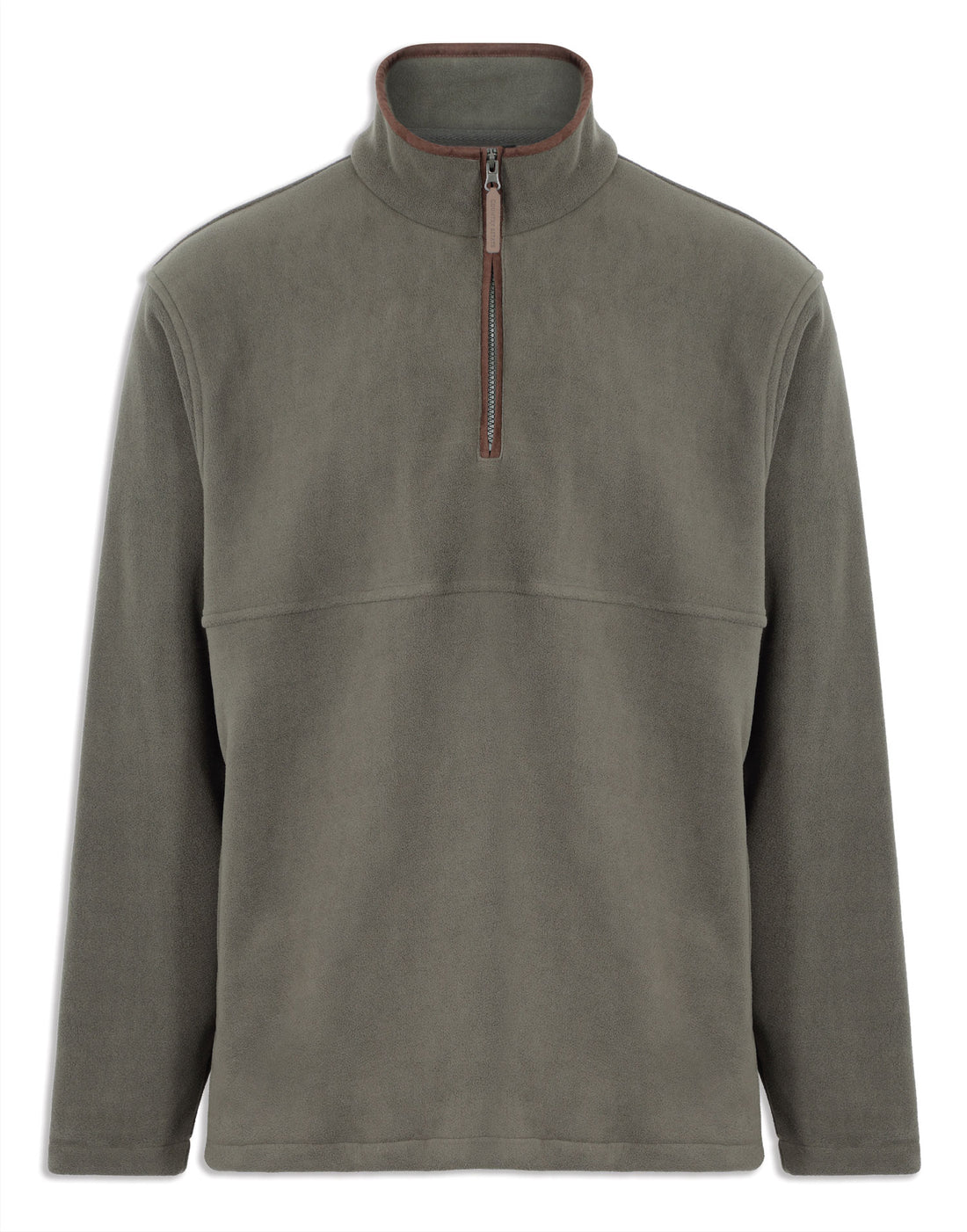 Olive Green Champion Oban Half Zip Fleece 