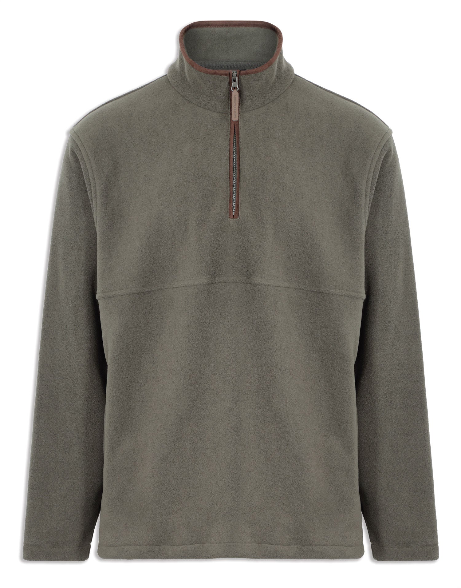 Olive Green Champion Oban Half Zip Fleece 