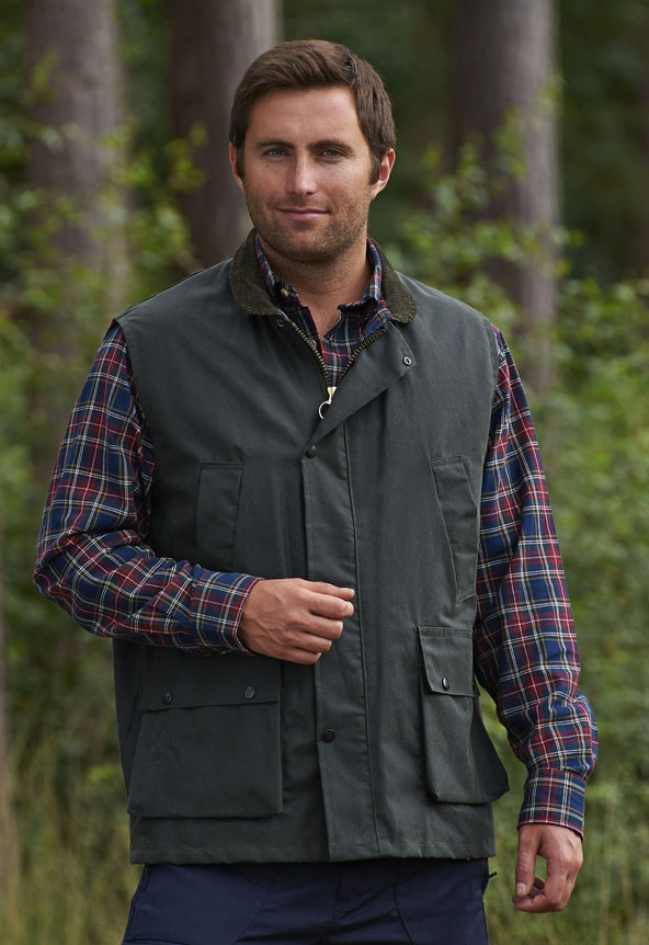 Men's Waxed Gilets