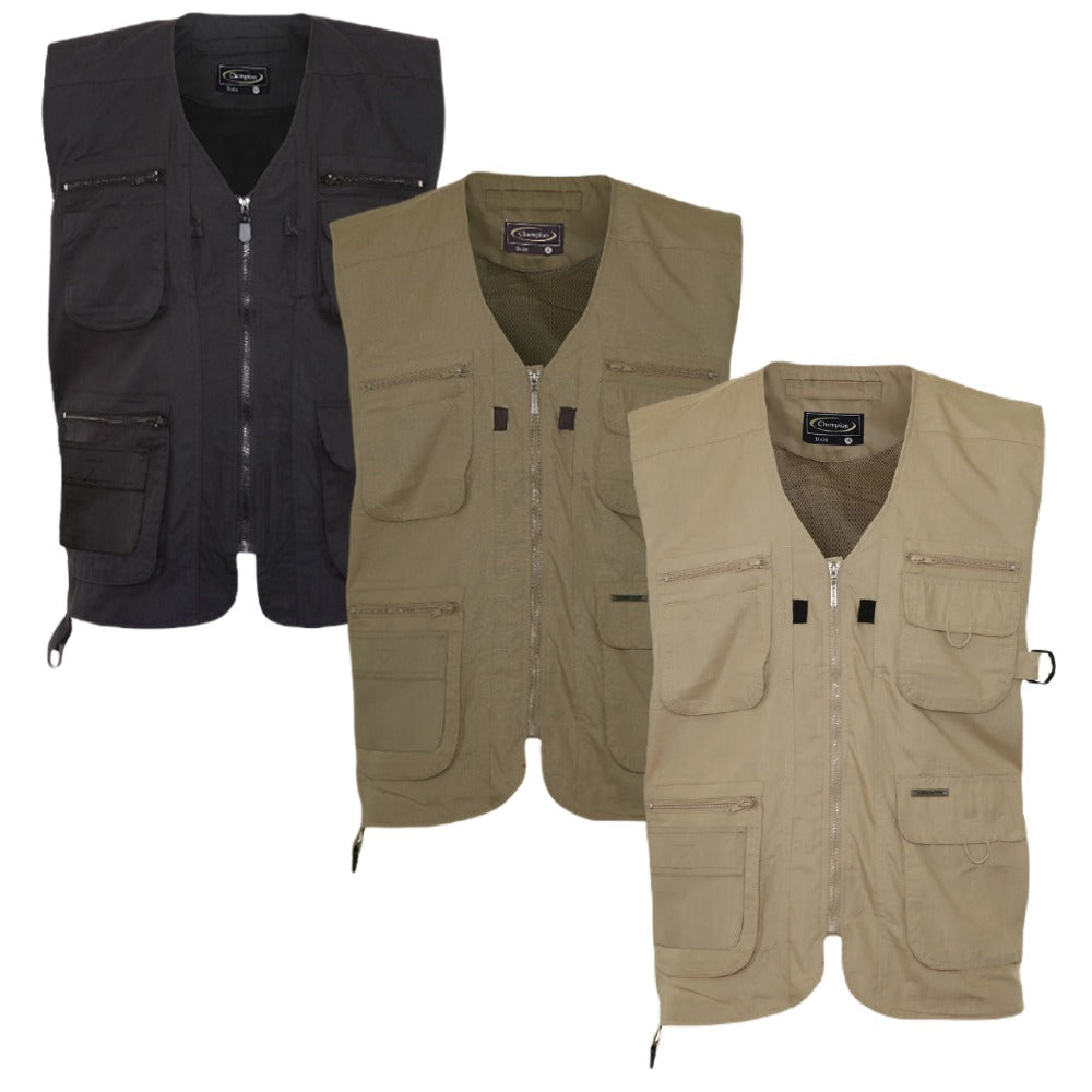 Champion Dale Gilet In Black, Olive, Stone Champion Dale Gilet In Olive 