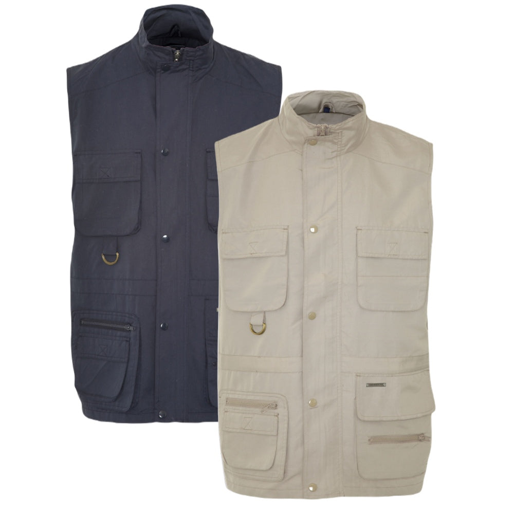 Champion Windermere Gilet In Stone, Navy 
