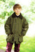 The Bronte Children's Tweed Jacket comes in two shades of traditional Tweed, Dark Green #colour_dark-tweed-with-check