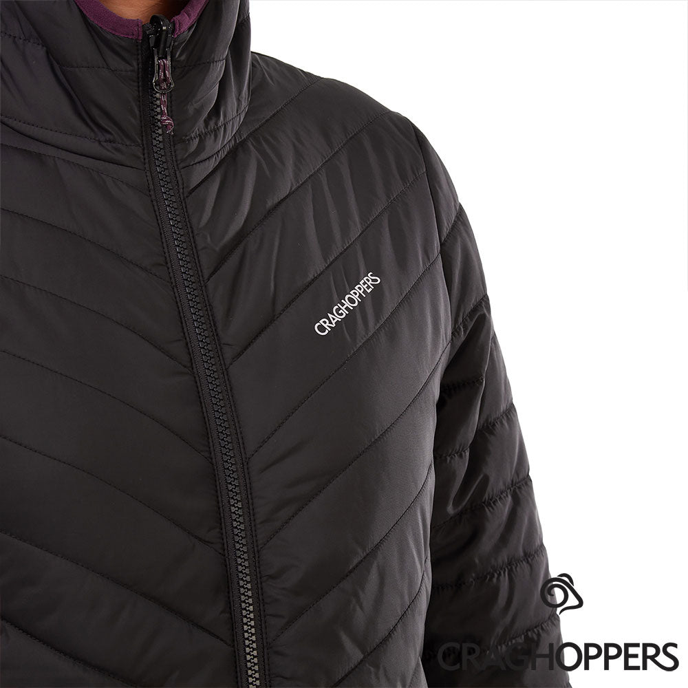 Black Craghoppers Ladies Compresslite V Jacket