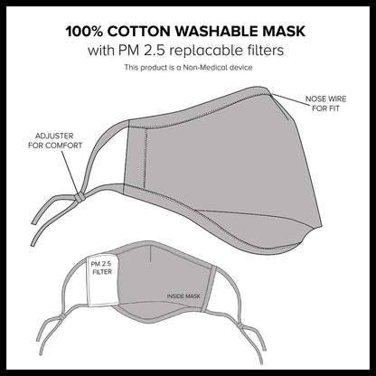 100% Cotton washable face mask