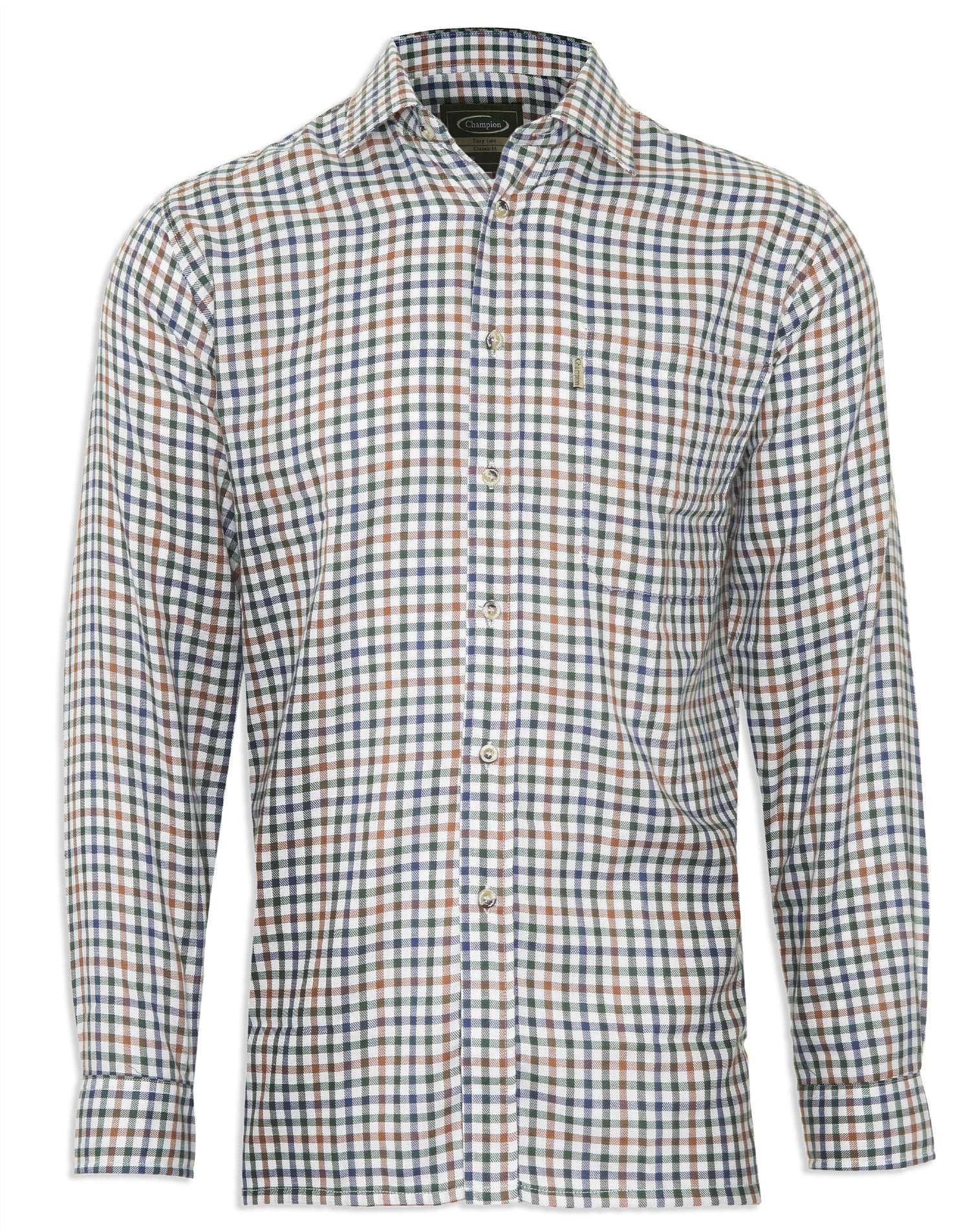 Champion York country Check shirt with long sleeves  