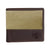 Camell British Bag Co. Wax Canvas Wallet