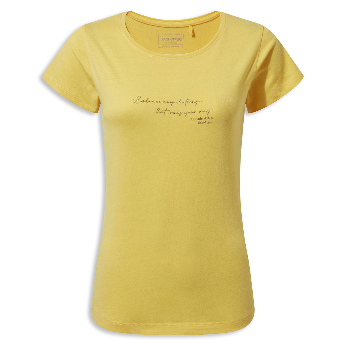 Limoncello Quote coloured
Craghoppers Miri Short Sleeve T-Shirt on white background 