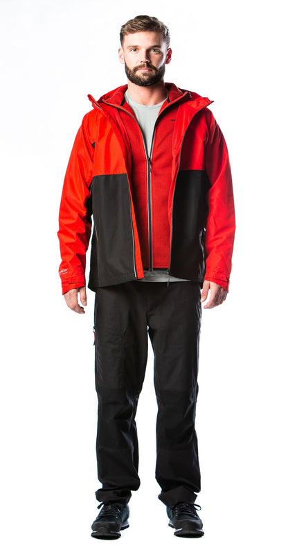 Black coloured Craghoppers Verve Trousers on white background 