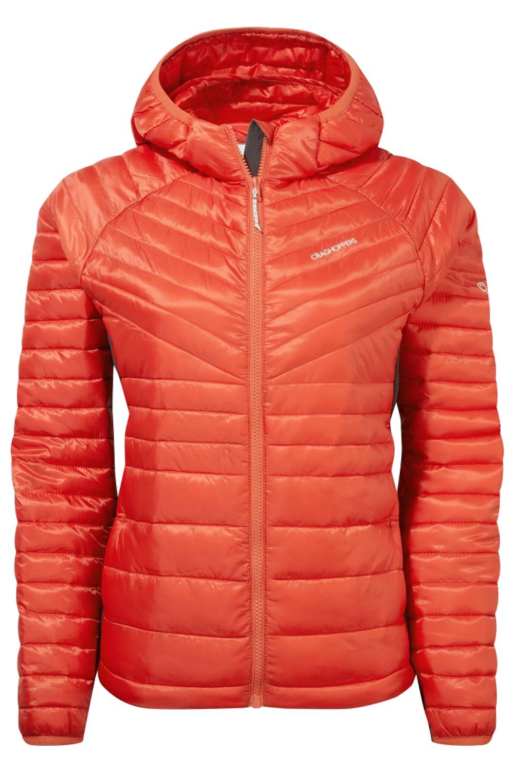 Craghoppers ExpoLite Ladies Hooded Insulated Jacket- Ember Orange