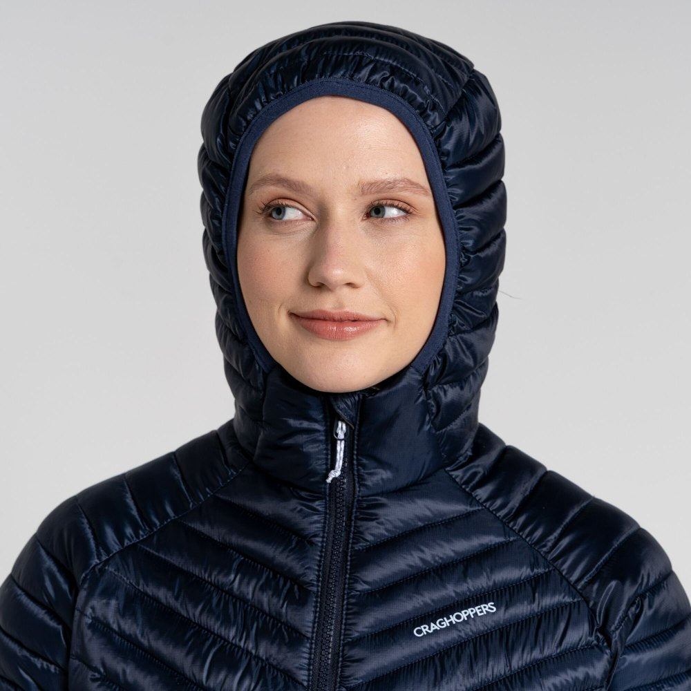 Craghoppers ExpoLite Ladies Hooded Insulated JacketCraghoppers ExpoLite Ladies Hooded Insulated Jacket- Dark Navy