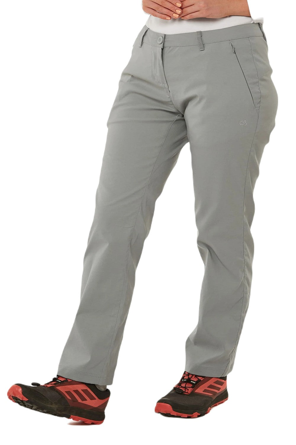 Craghoppers Kiwi Pro Ladies Trousers in Cloud Grey