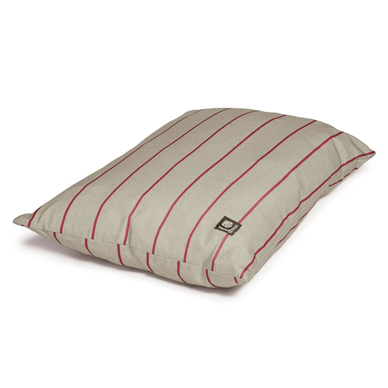 Danish Design Heritage Deep Duvet Cover Herringbone in Beige/Burgundy