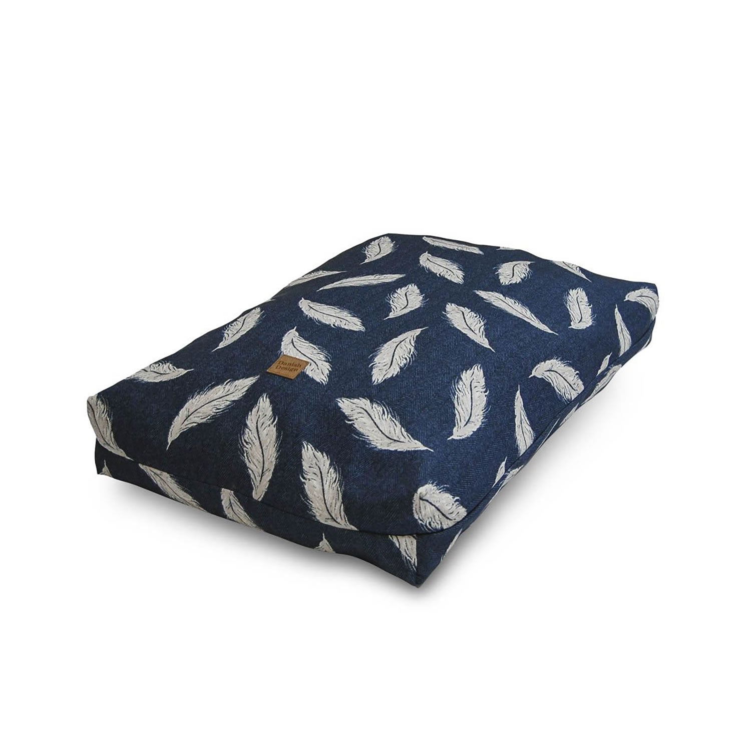 Danish Design Feather Retreat Duvet Cover in Navy/Stone