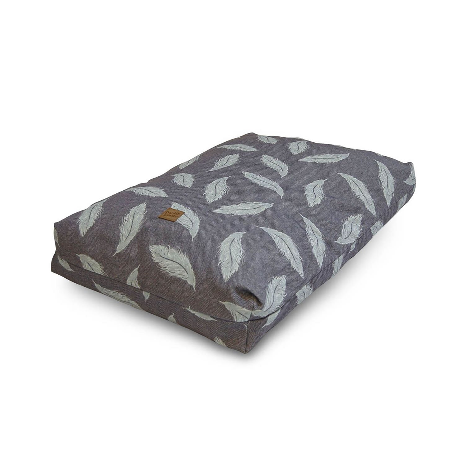 Danish Design Feather Retreat Duvet Cover in Grey/Duck Egg