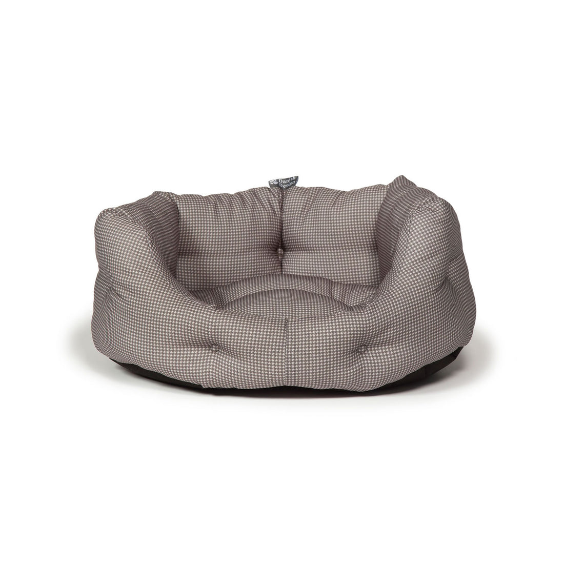 Danish Design Vintage Deluxe Slumber Bed Dogstooth in Grey