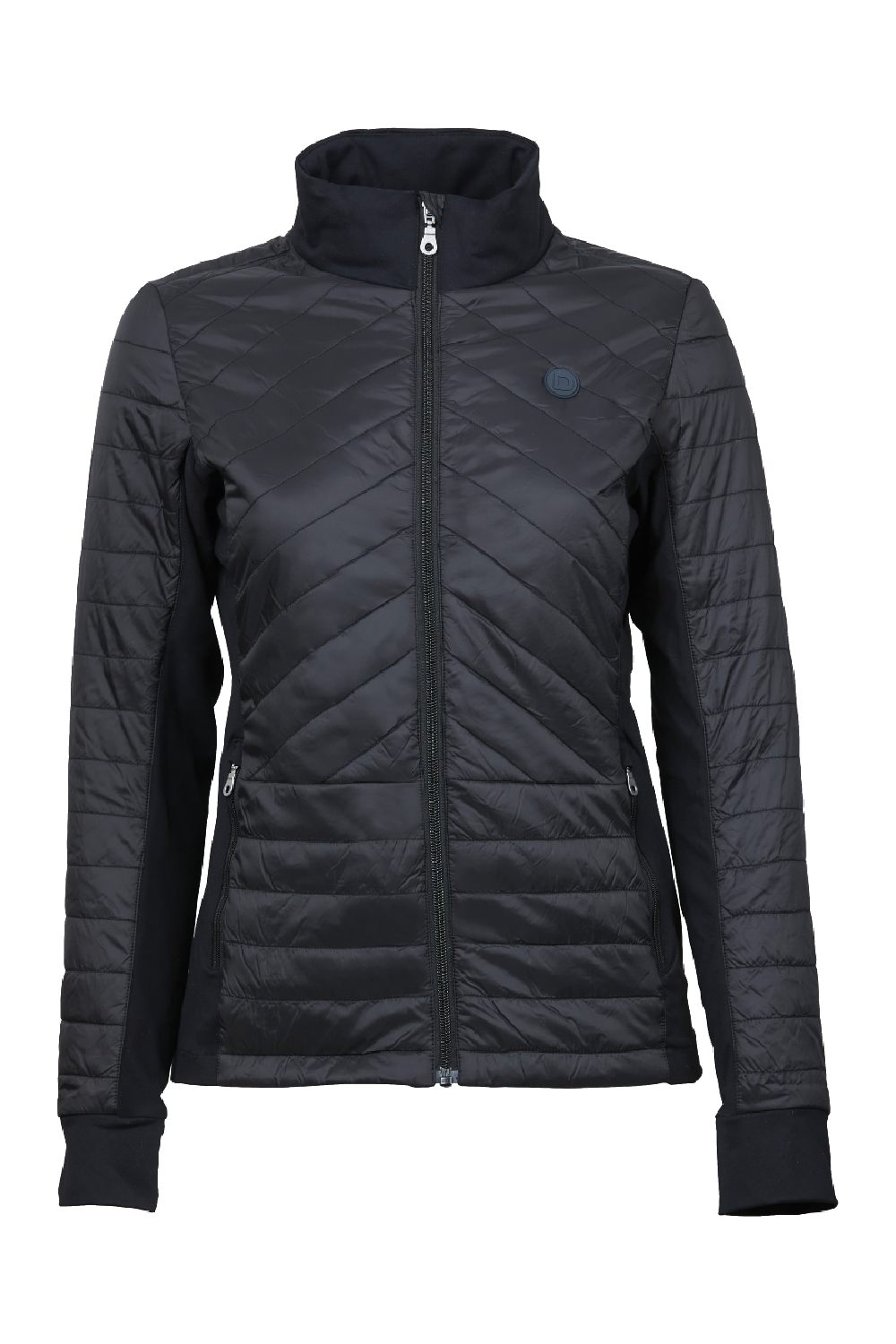 DUBLIN LIA HYBRID QUILTED JACKET LADIES- Black 