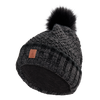 Deerhunter Ladies Knitted Hat in Black #colour_black