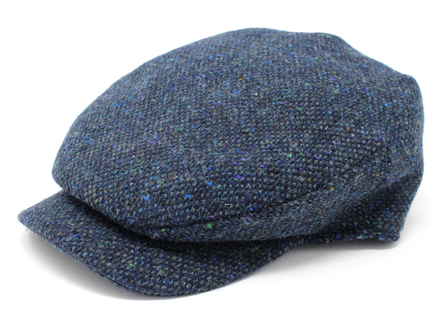 Hanna Daithi Tweed Cap | Navy Salt and Pepper