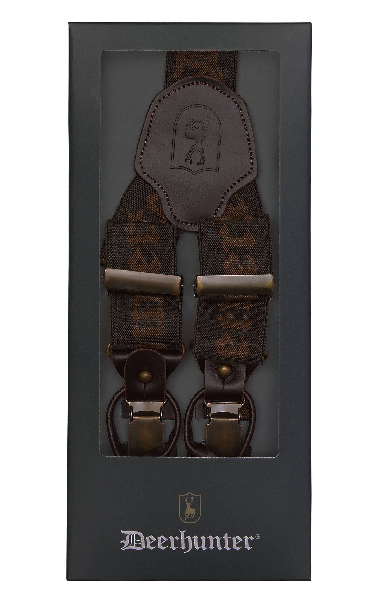 Deerhunter Branded Braces For Buttons - 130cm