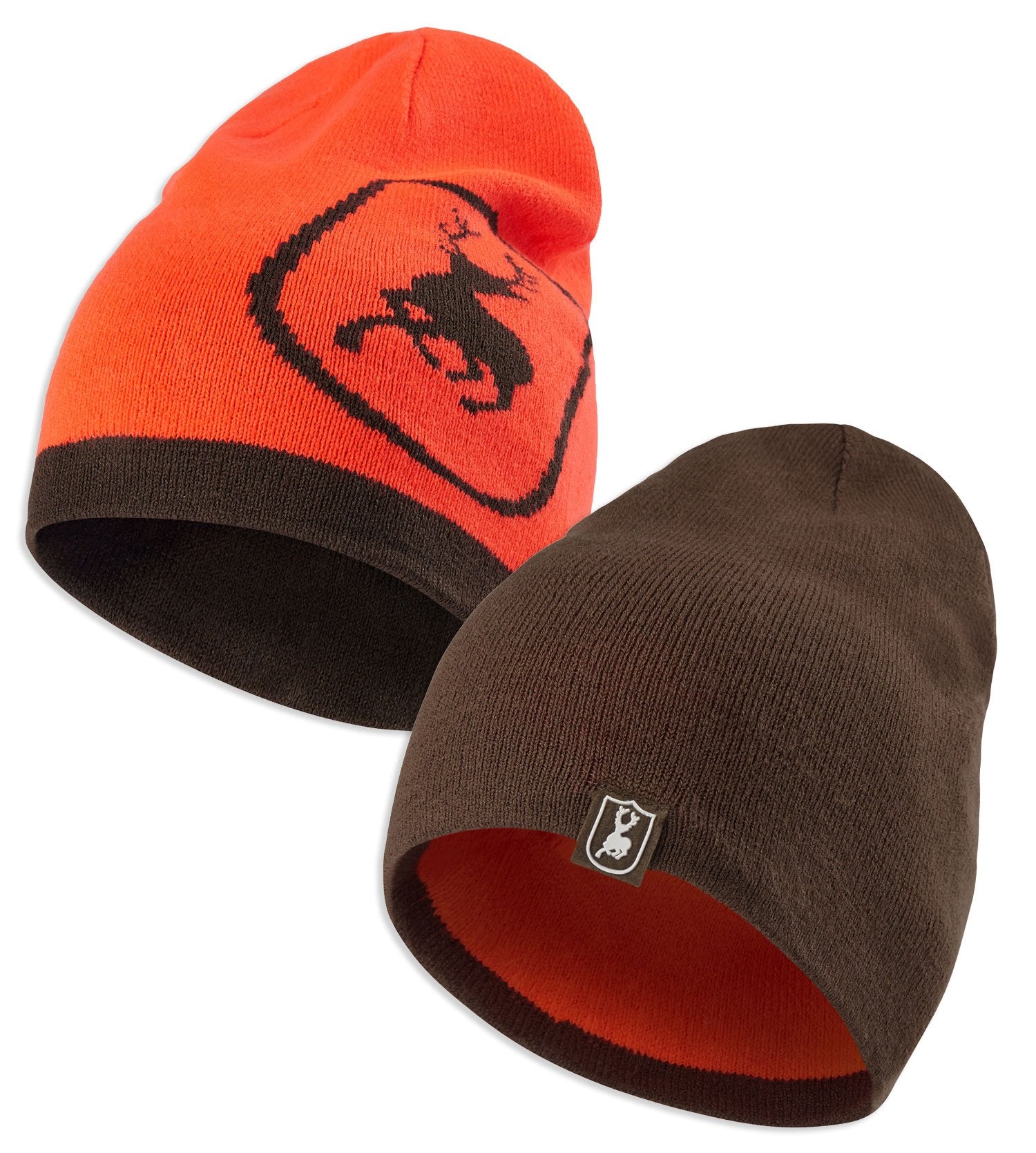 Deerhunter Cumberland Reversible Beanie Orange and Green