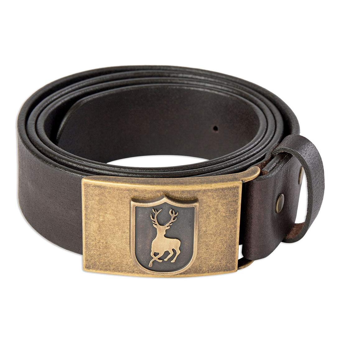 Deer Buckle Deerhunter leather belt 