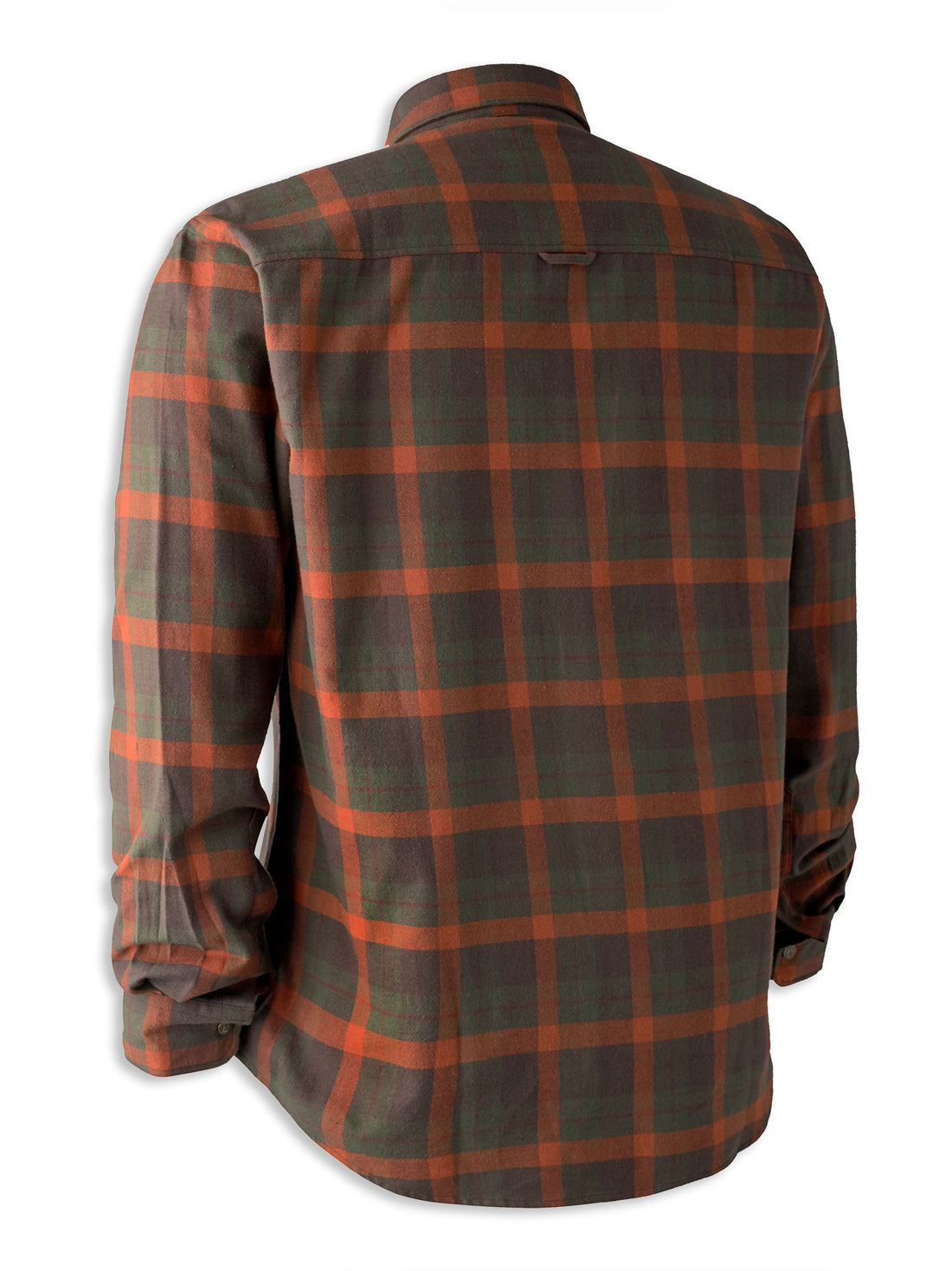 Back Deerhunter Ethan Check Shirt | Orange Check