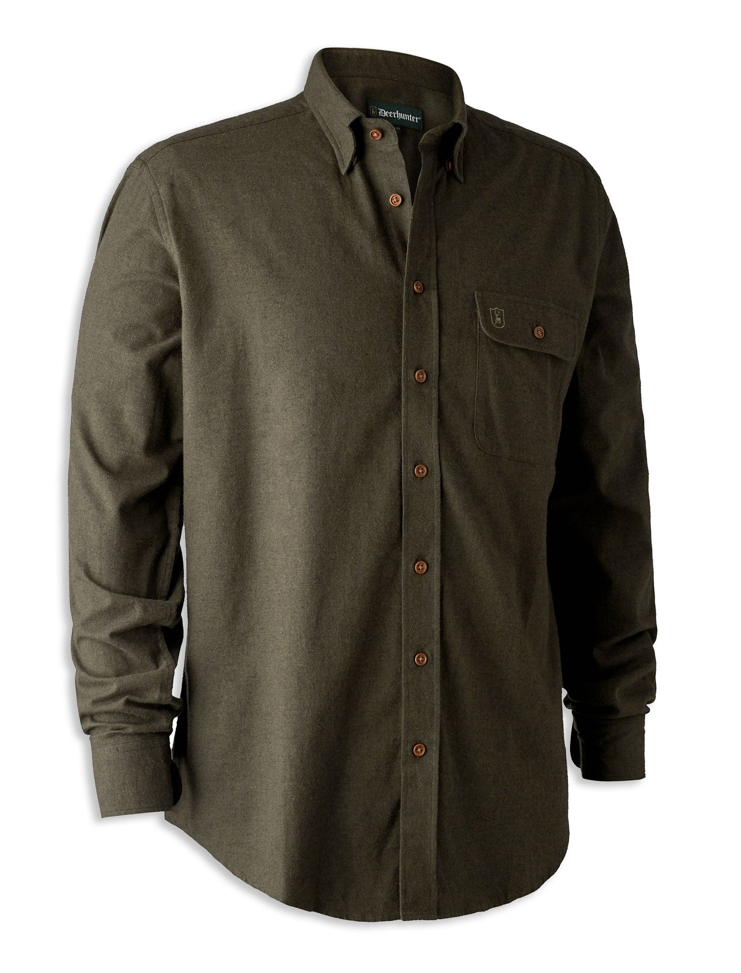 Deerhunter Liam Shirt | Tarmac Green