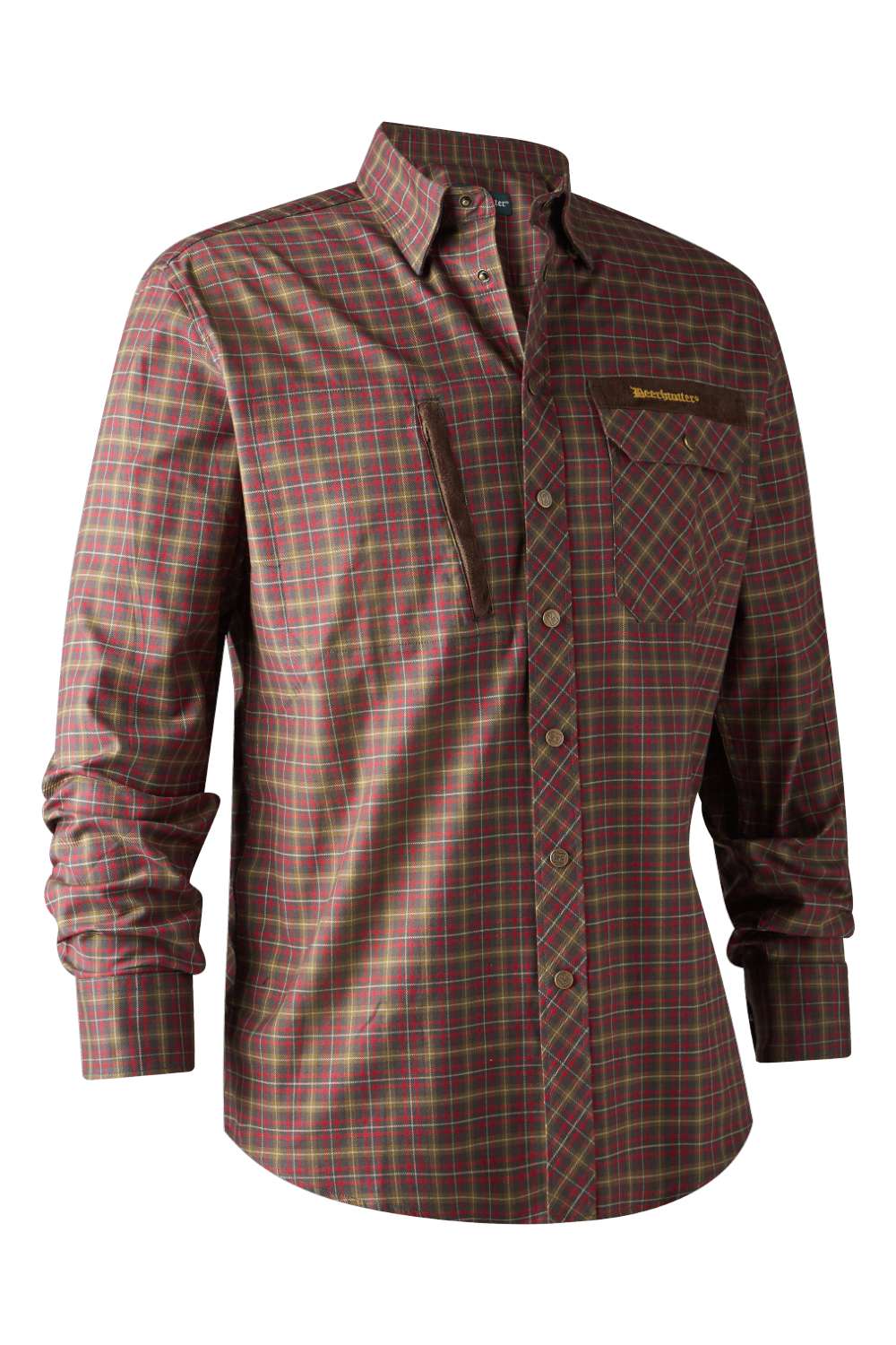 Deerhunter Aiden Shirt in Red Check