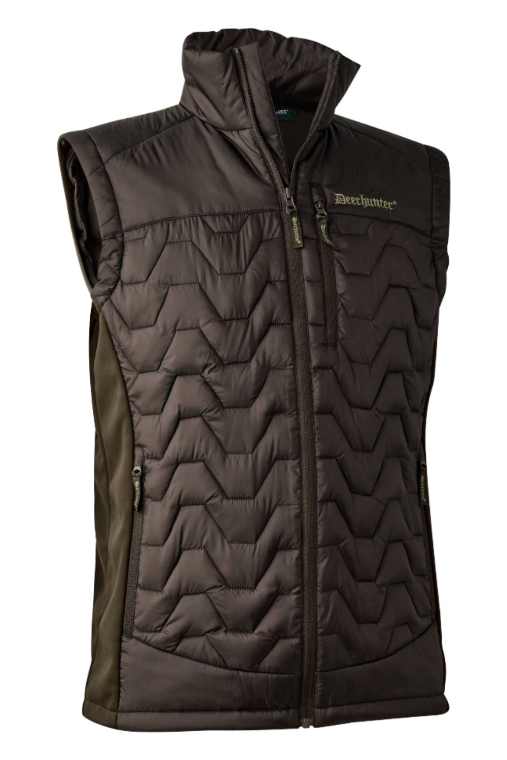 Deerhunter Excape Quilted Waistcoat in Art Green 