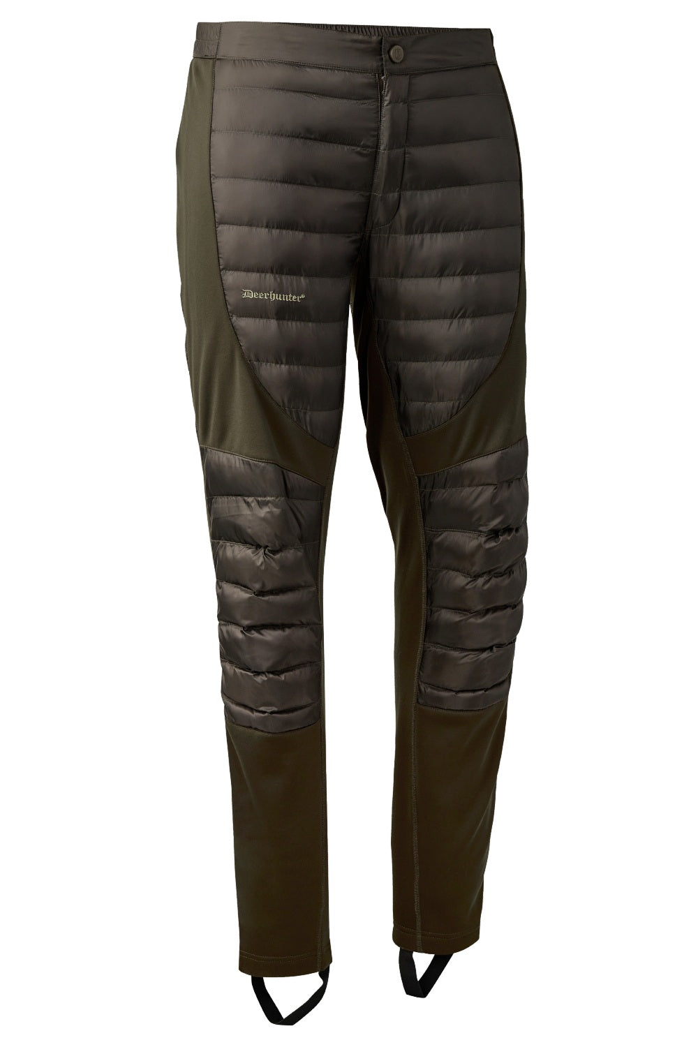 Deerhunter Excape Quilted Trousers in Art Green 