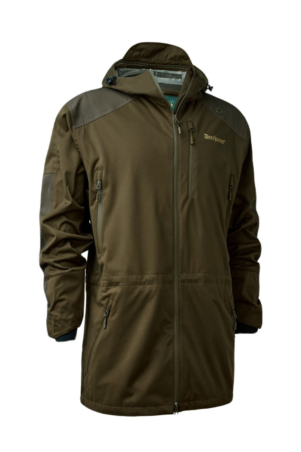 Deerhunter Excape Waterproof Rain Jacket In Art Green 