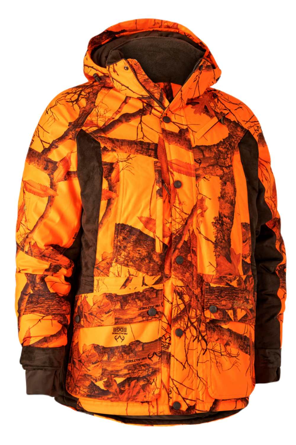 Deerhunter Explore Winter Jacket In Realtree Edge Orange 