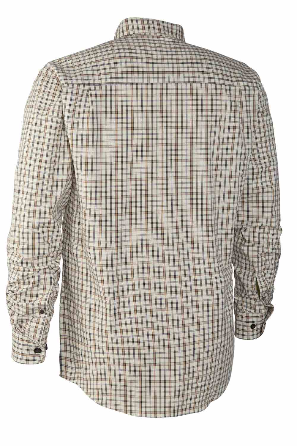 Deerhunter Henry Shirt in Green Check