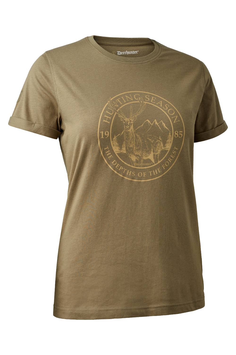 Deerhunter Lady Ella T-Shirt In Driftwood 