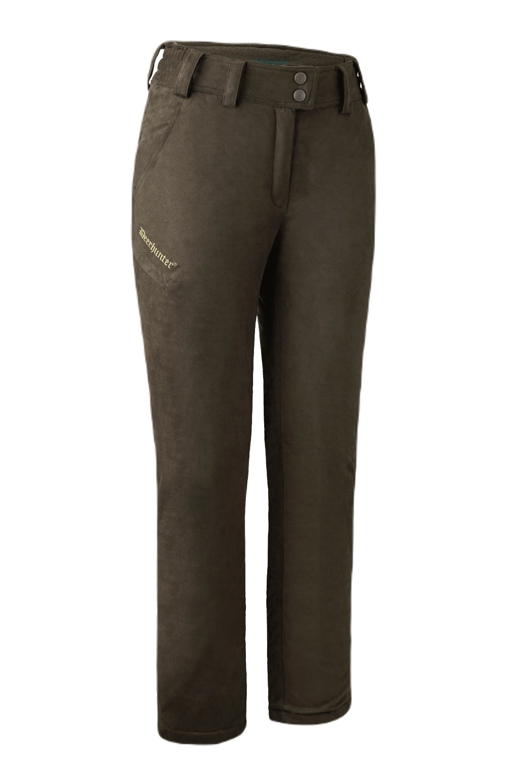 Deerhunter Lady Estelle Winter Trousers In Walnut