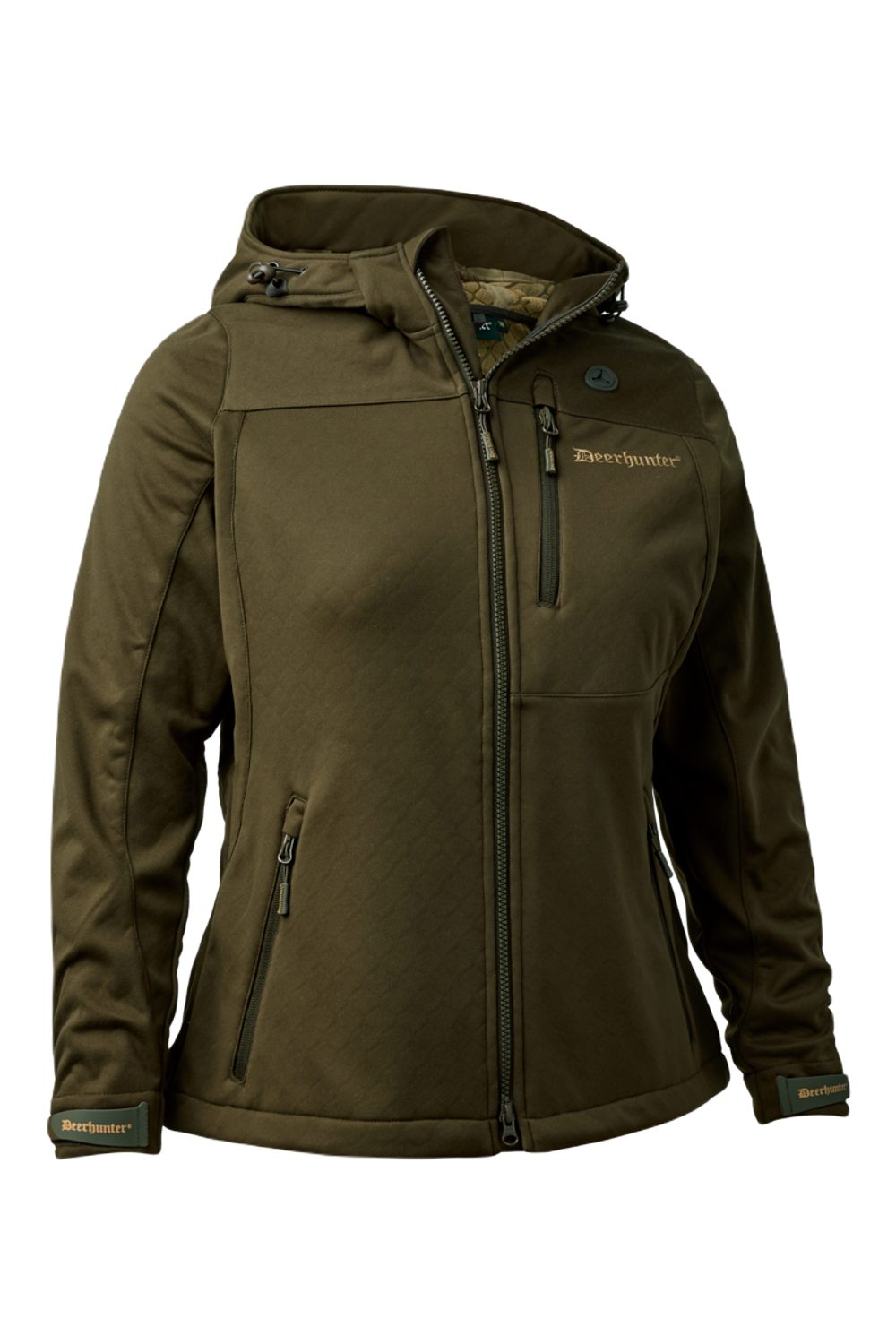 Deerhunter Lady Excape Softshell Jacket In Art Green 