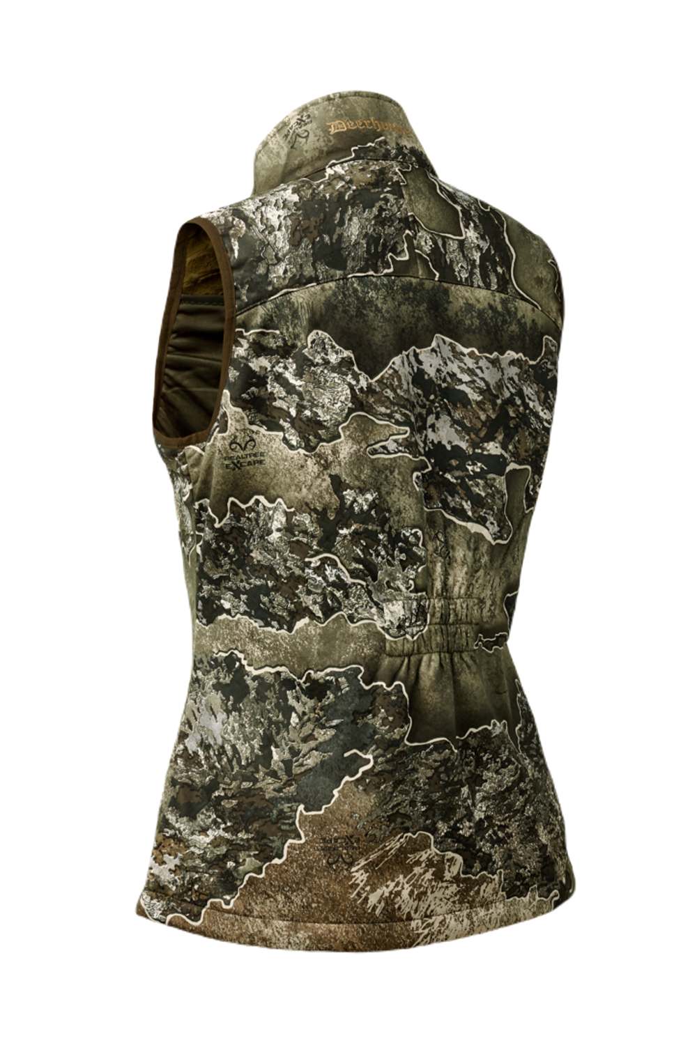 Deerhunter Lady Excape Softshell Waistcoat In Real Tree Excape 