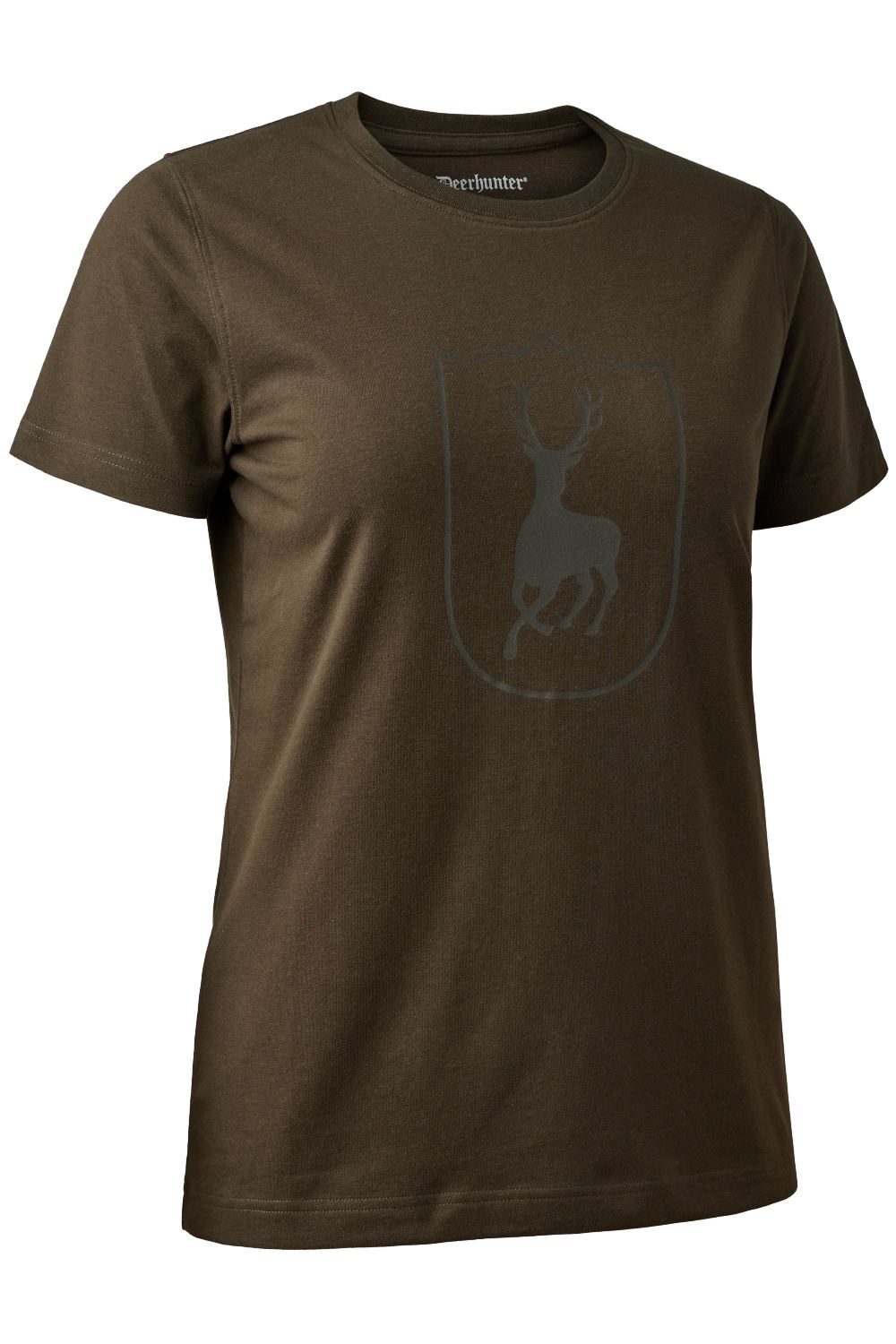 Deerhunter Lady Logo T-Shirt In Fallen Leaf 
