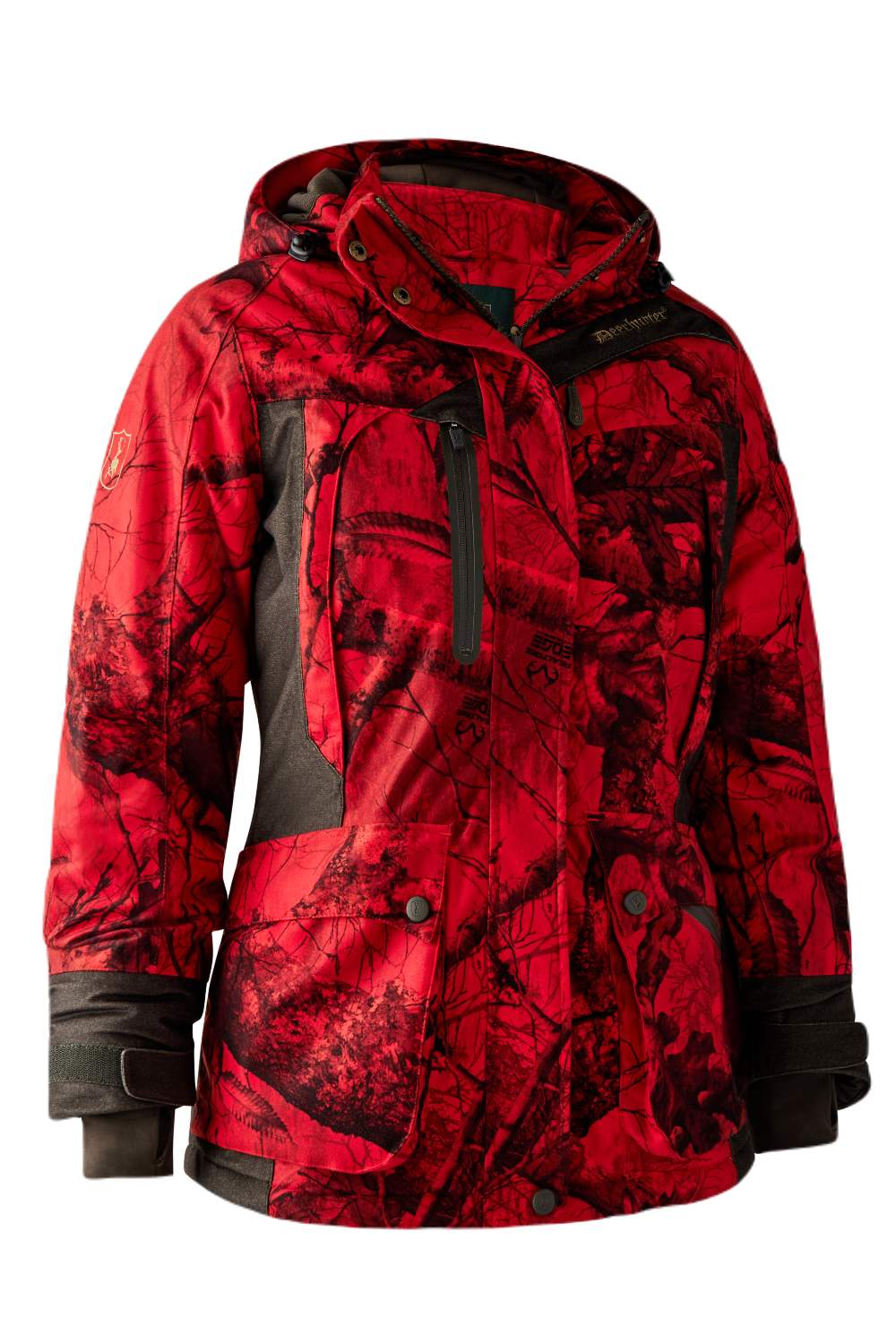 Deerhunter Lady Raven Arctic Jacket In Realtree Edge Red 