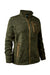 Deerhunter Lady Sarek Knitted Jacket In Olive Night Melange #colour_olive-night-melange