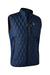 Deerhunter Mossdale Quilted Waistcoat In Dress Blues #colour_dress-blue