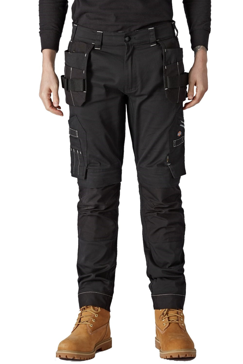 Dickies Holster Universal Flex Trousers in Black 