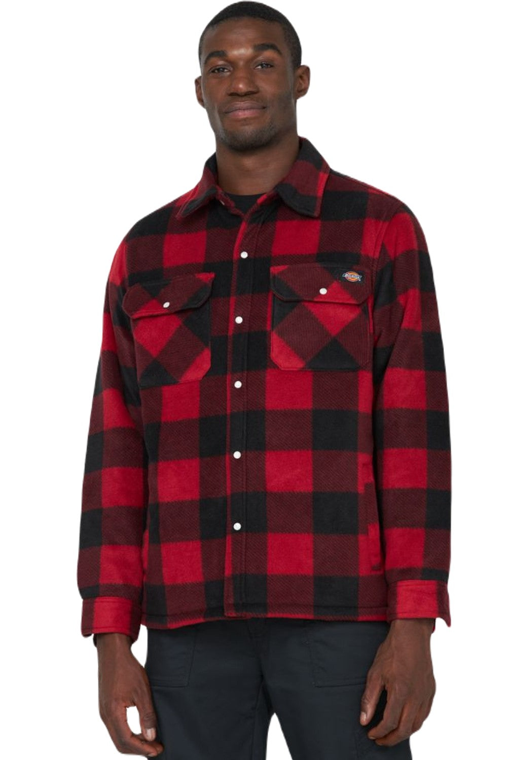 Dickies Portland Shirt in Red 