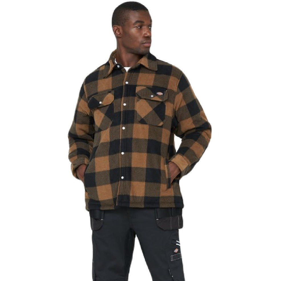 Dickies Portland Shirt in Khaki 