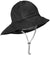 Didriksons Waterproof Sou'wester Rain Hat in Black #colour_black
