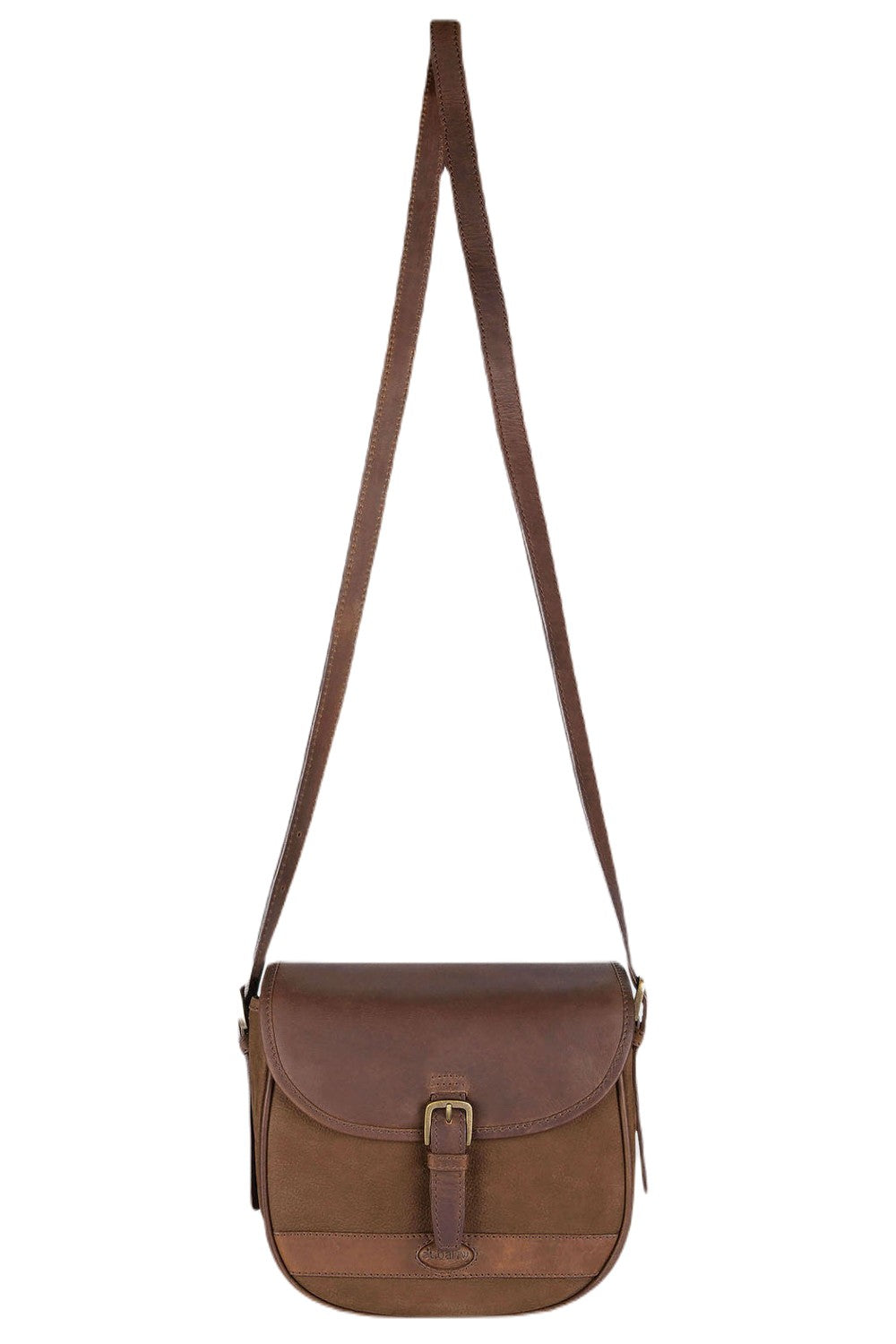 Dubarry Clara Leather Saddle Bag in Walnut