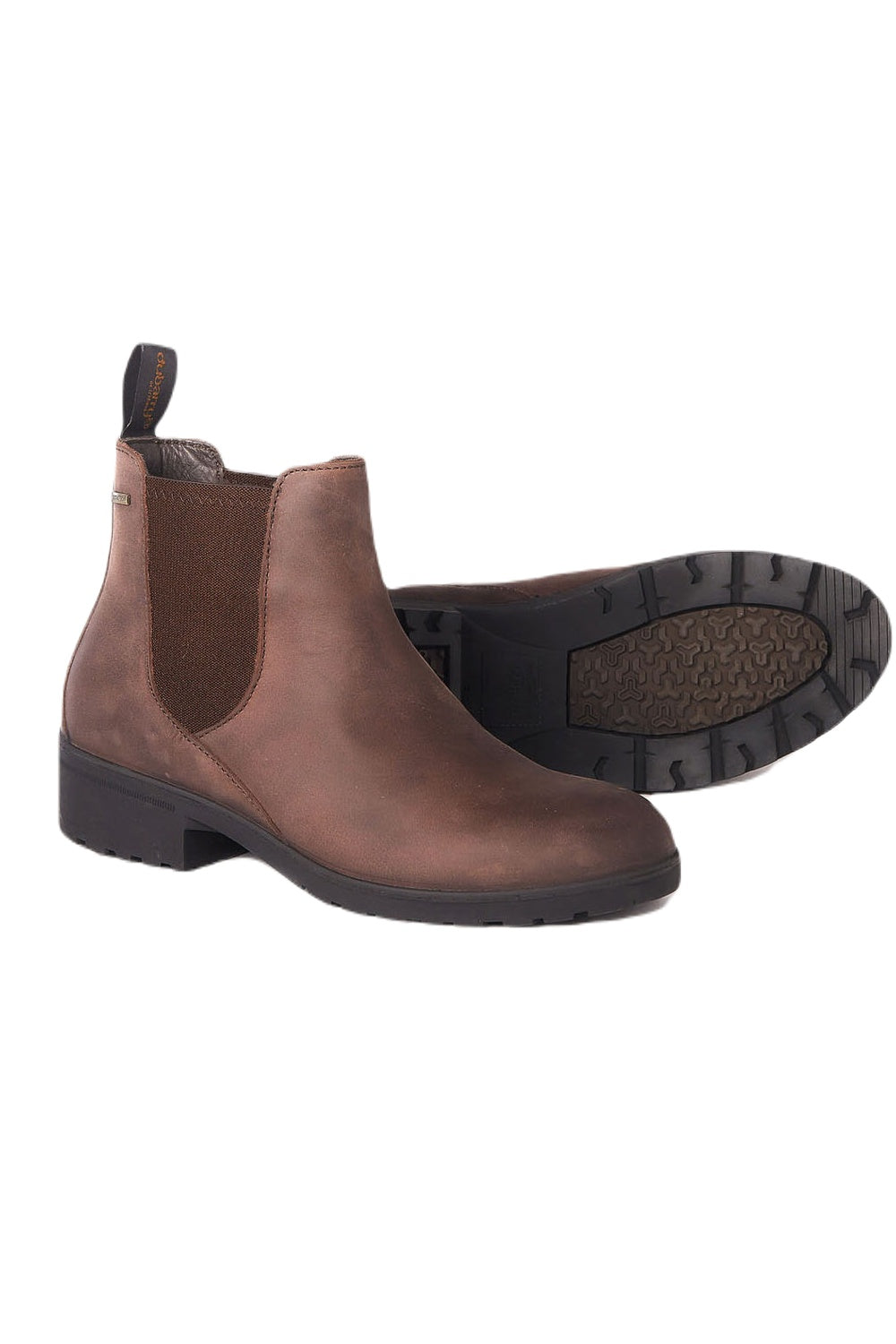Dubarry Womens Waterford Chelsea Boots in Old Rum 